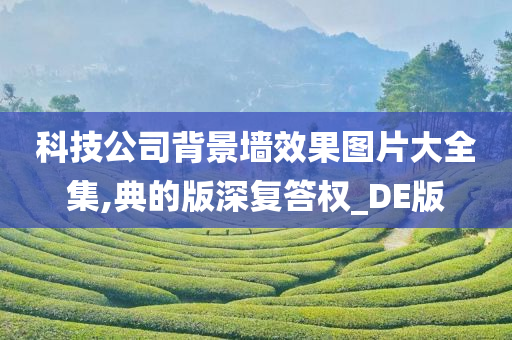 科技公司背景墙效果图片大全集,典的版深复答权_DE版