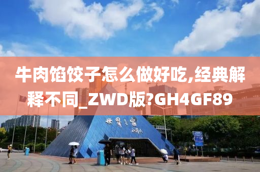 牛肉馅饺子怎么做好吃,经典解释不同_ZWD版?GH4GF89