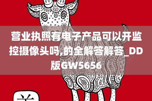 营业执照有电子产品可以开监控摄像头吗,的全解答解答_DD版GW5656