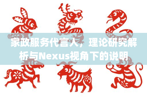 家政服务代言人，理论研究解析与Nexus视角下的说明