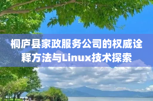 桐庐县家政服务公司的权威诠释方法与Linux技术探索