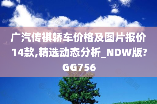 广汽传祺轿车价格及图片报价14款,精选动态分析_NDW版?GG756