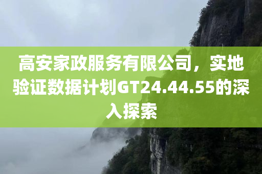 高安家政服务有限公司，实地验证数据计划GT24.44.55的深入探索