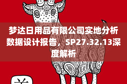 梦达日用品有限公司实地分析数据设计报告，SP27.32.13深度解析