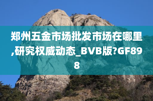 郑州五金市场批发市场在哪里,研究权威动态_BVB版?GF898